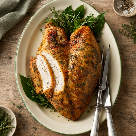 Free Range Bronze Turkey Crown - Deposit Only